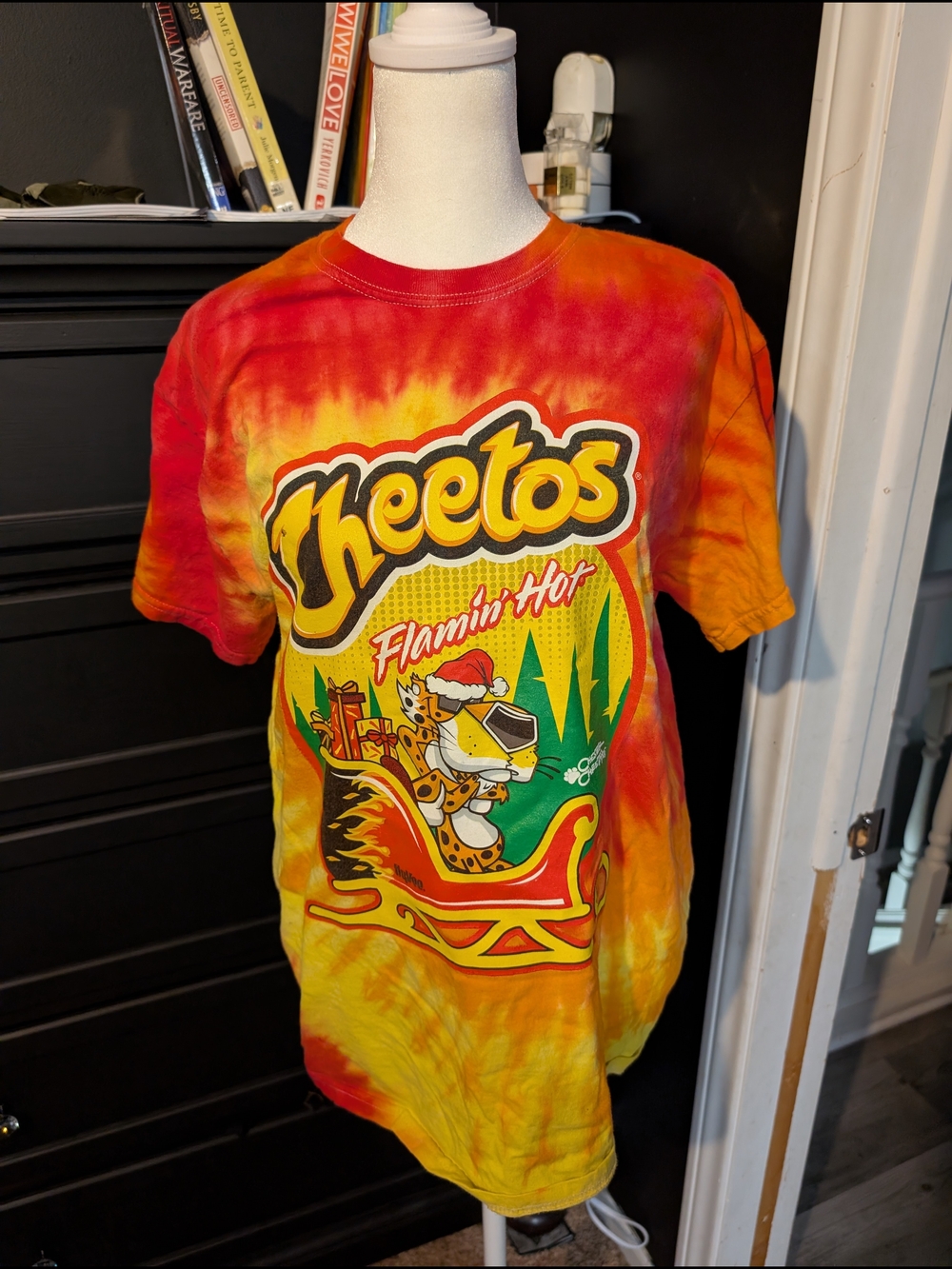 Cheetos Flamin' Hot Tie-Dye Graphic Tee